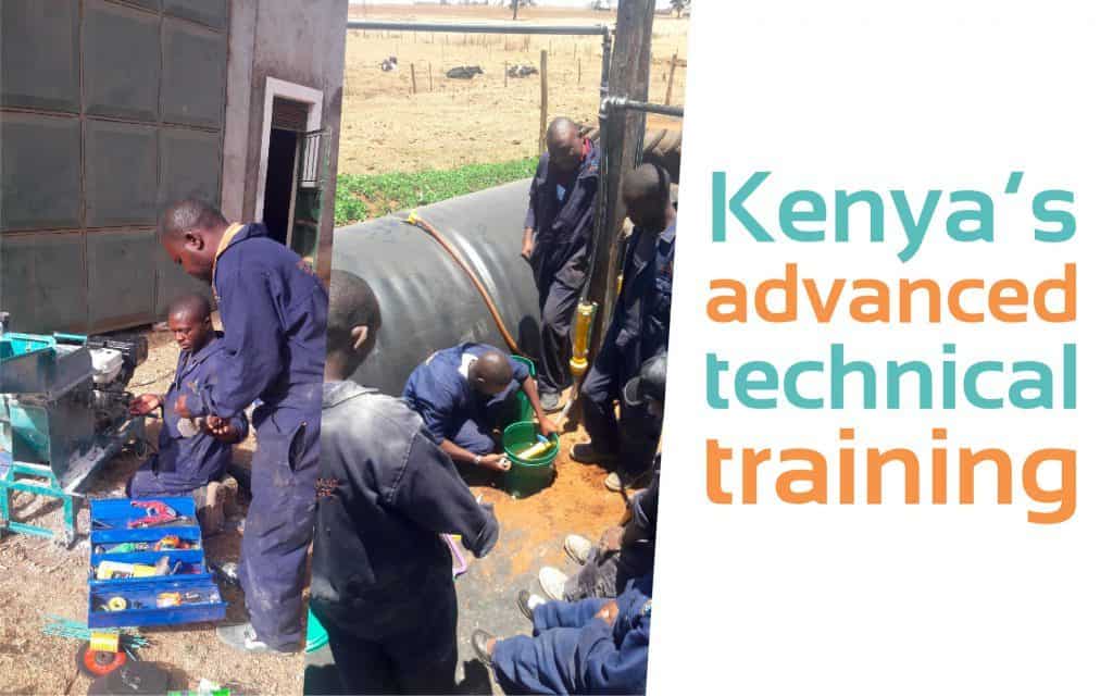 kenya, advanced techincal training, biodigester